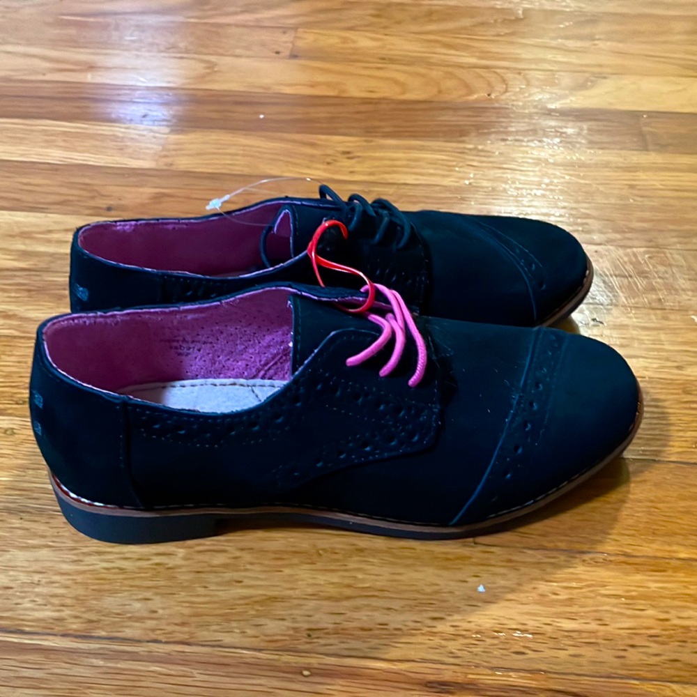 Tom’s suede saddle loafer size 7 new